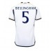 Real Madrid Jude Bellingham #5 Hjemmedrakt 2023-24 Kortermet